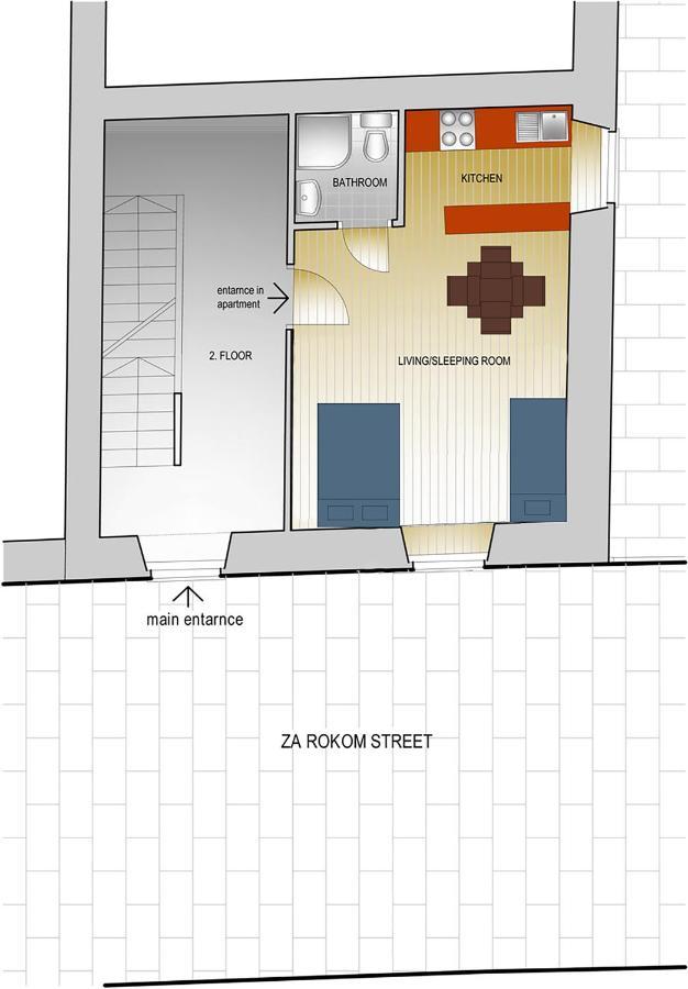 Apartment Naval Ragusa Esterno foto